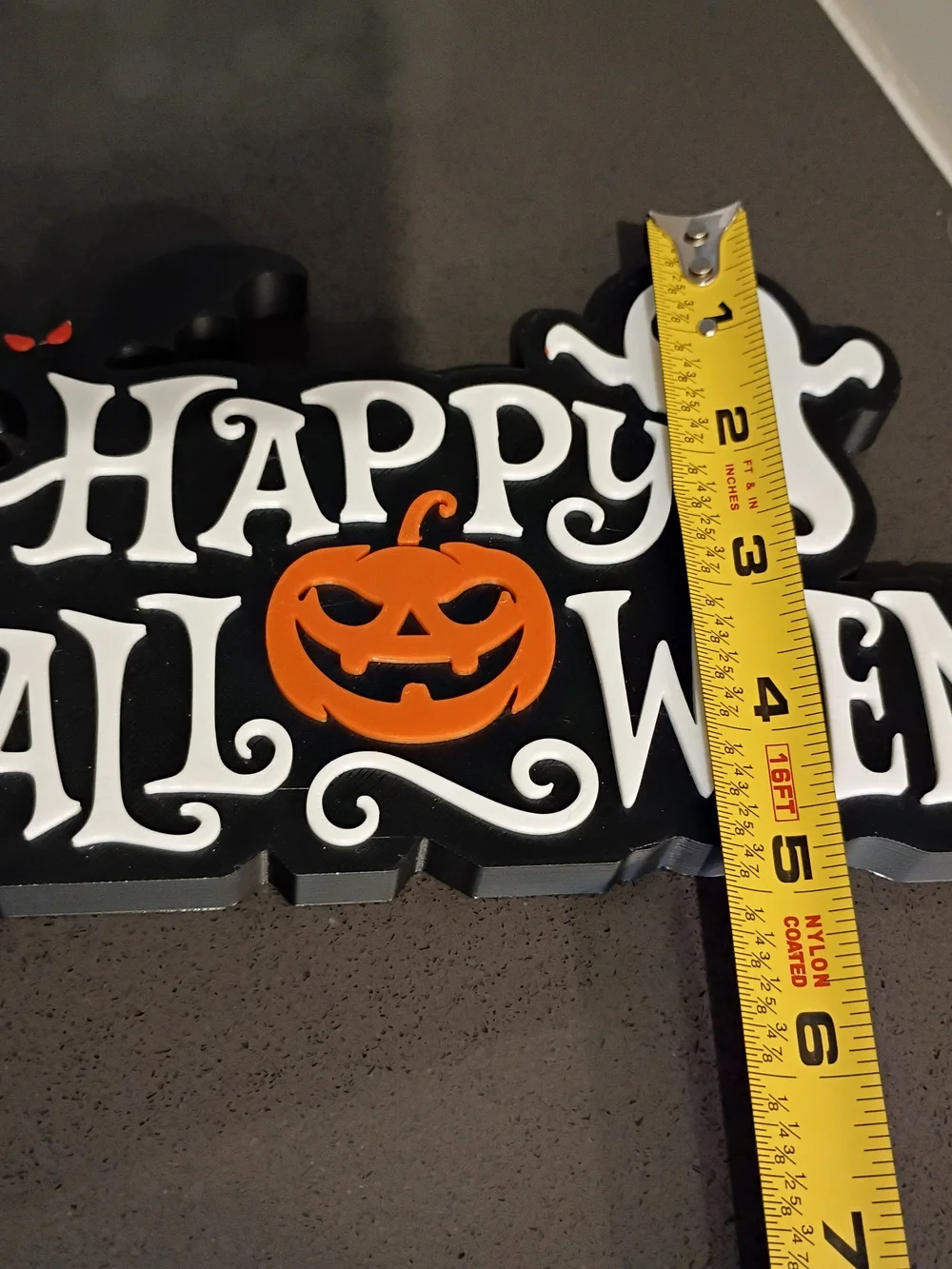 Cute Happy Halloween Decorative Sign